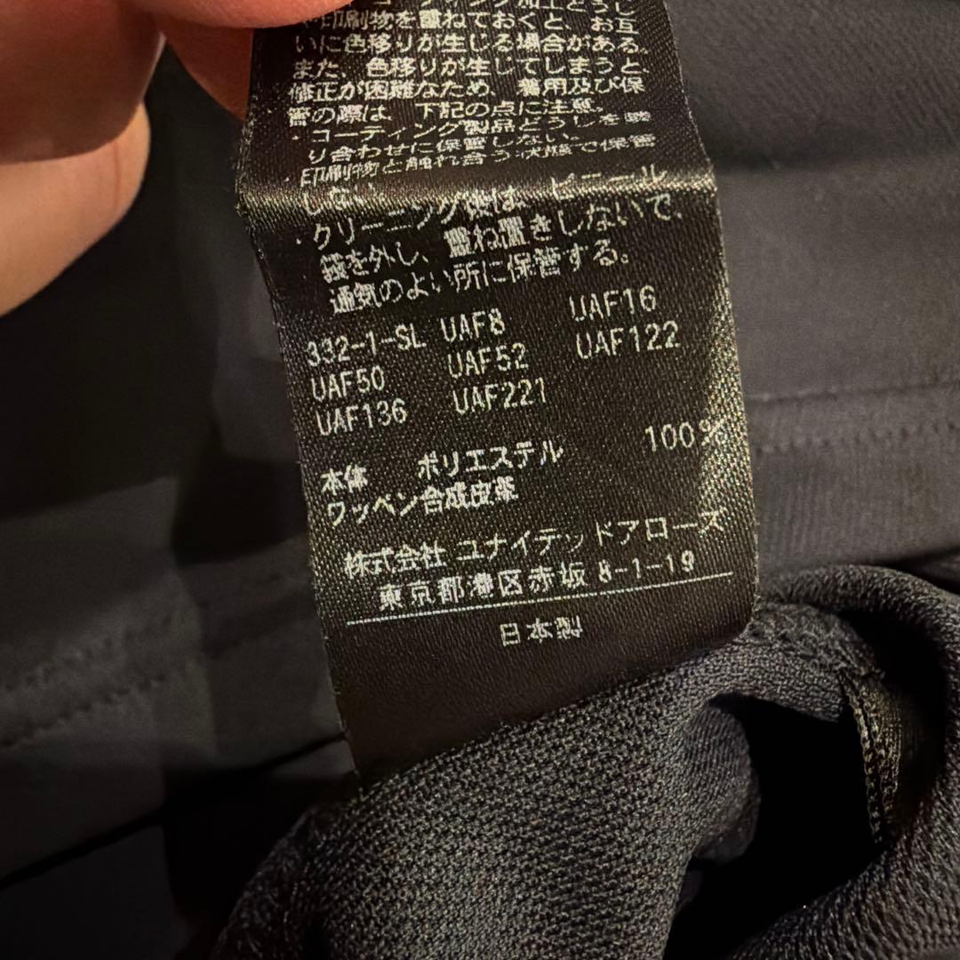 UNITED ARROWS Golf 黒のゴルフシャツ　L