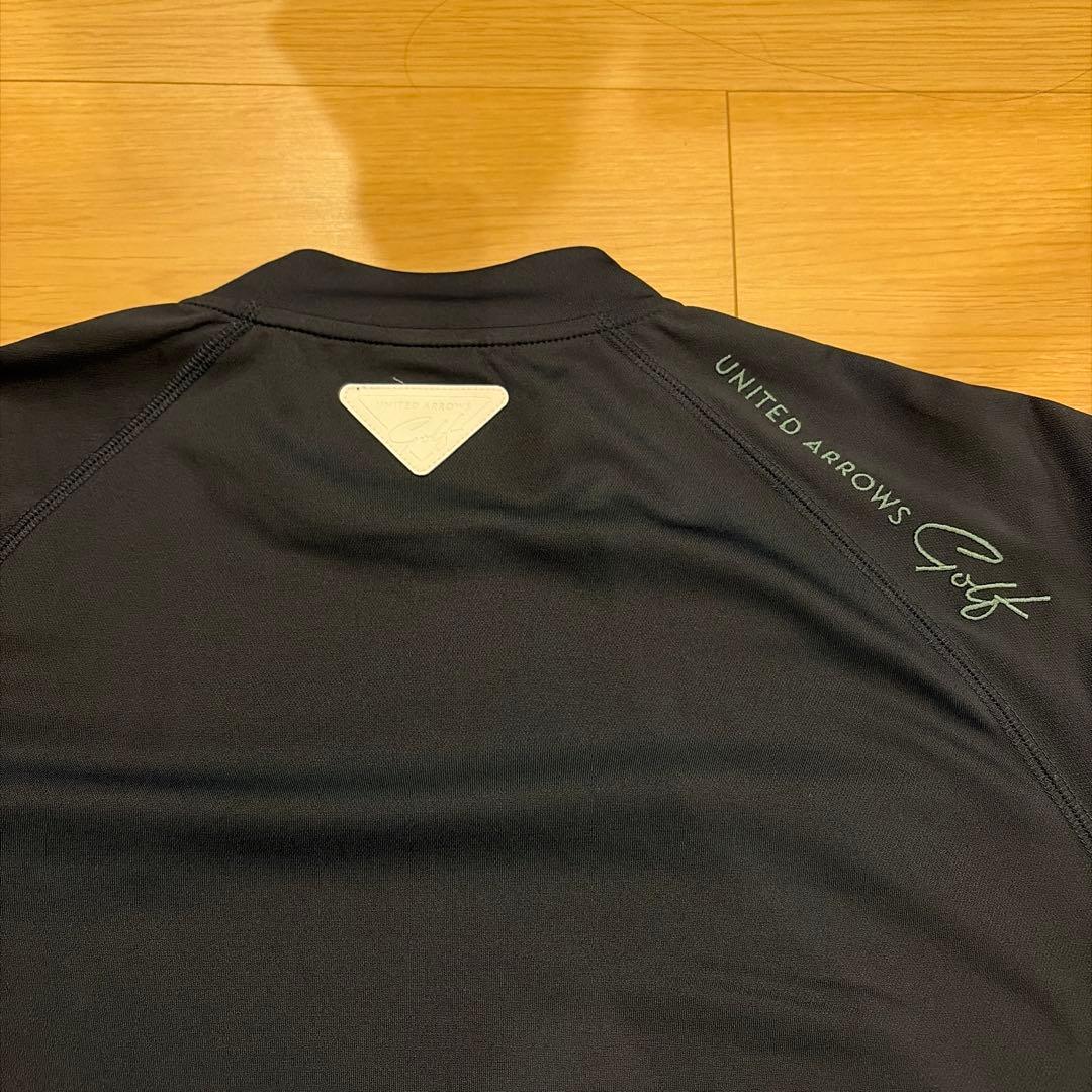 UNITED ARROWS Golf 黒のゴルフシャツ　L