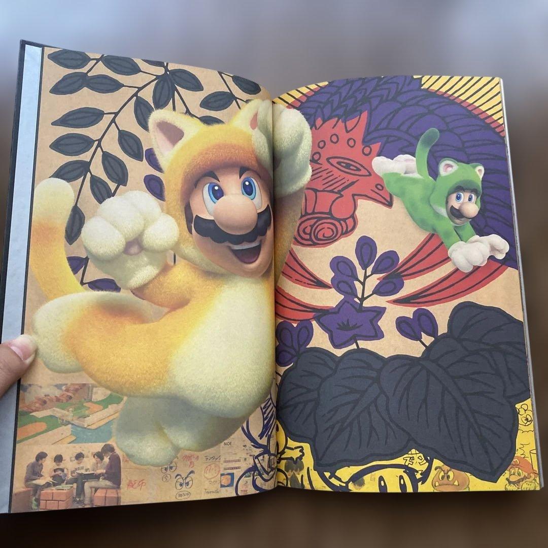 任天堂　Nintendo 会社案内　パンフレット　2014年　マリオ　花札