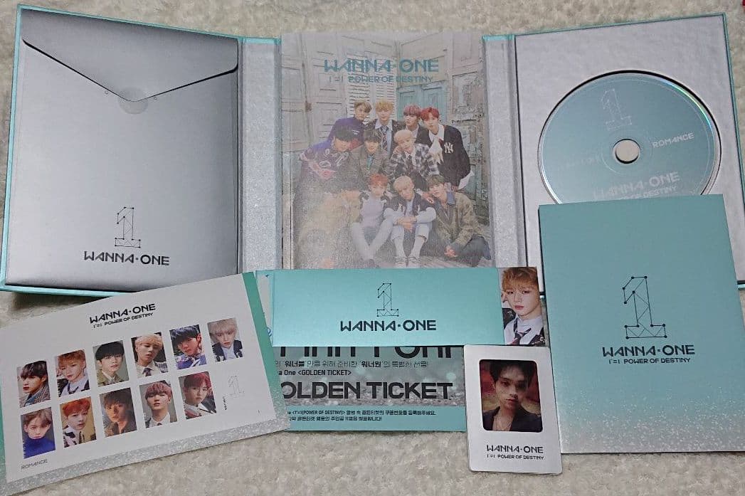 WANNA ONE パク ジフン サイン入りCD