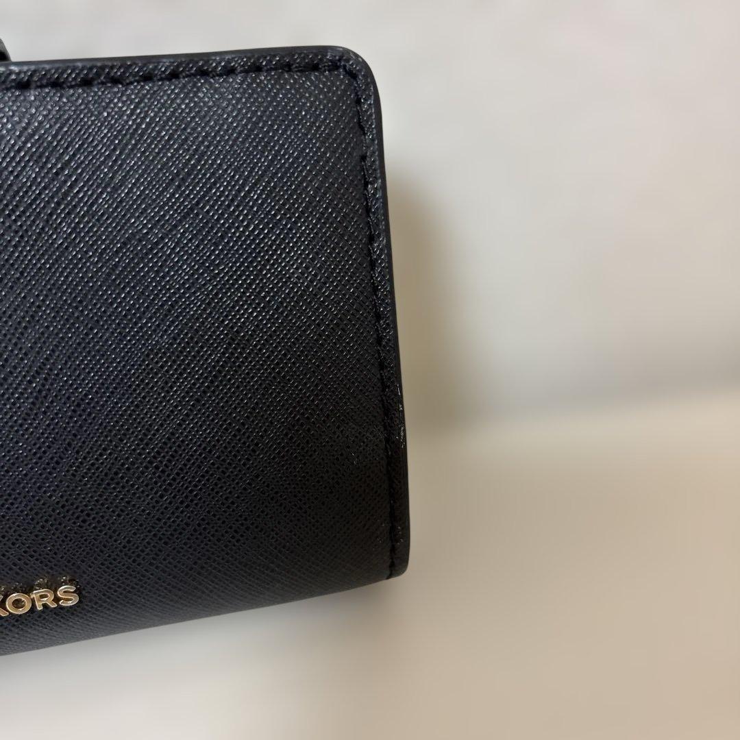 MICHEAL KORS 2つ折り財布 ブラック 黒