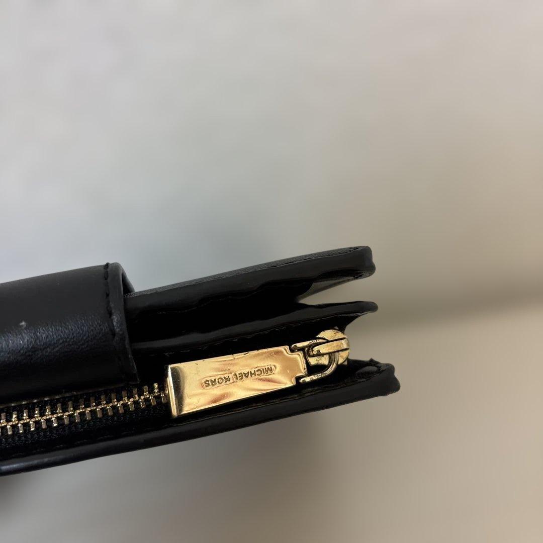 MICHEAL KORS 2つ折り財布 ブラック 黒
