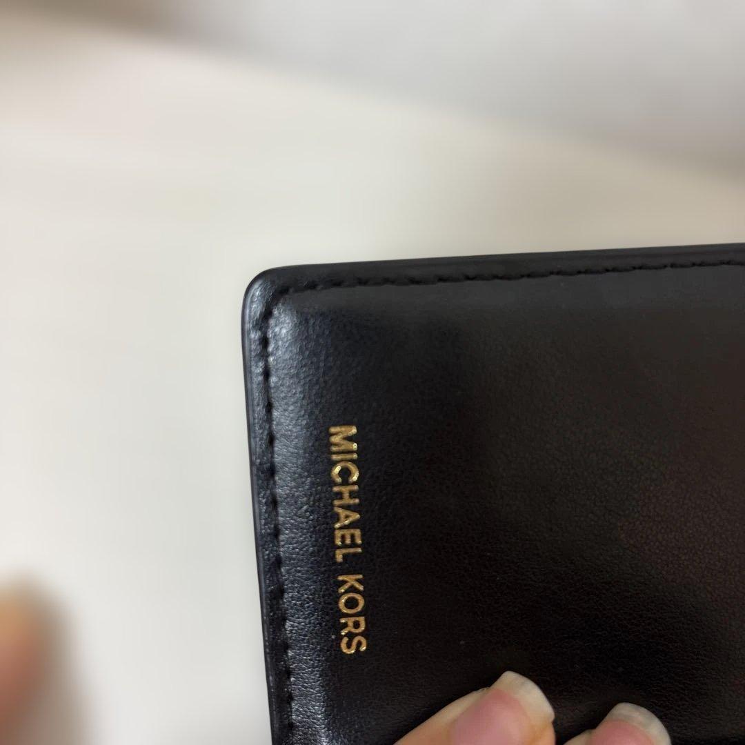MICHEAL KORS 2つ折り財布 ブラック 黒