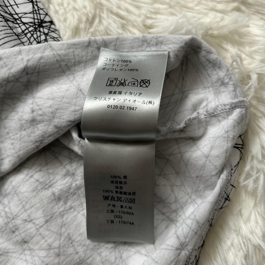 Dior Hommeディオールオム ジオメトリック総柄TシャツXS