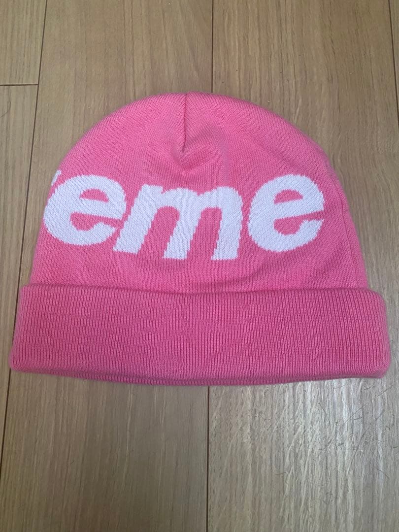Supreme ビーニー ピンク