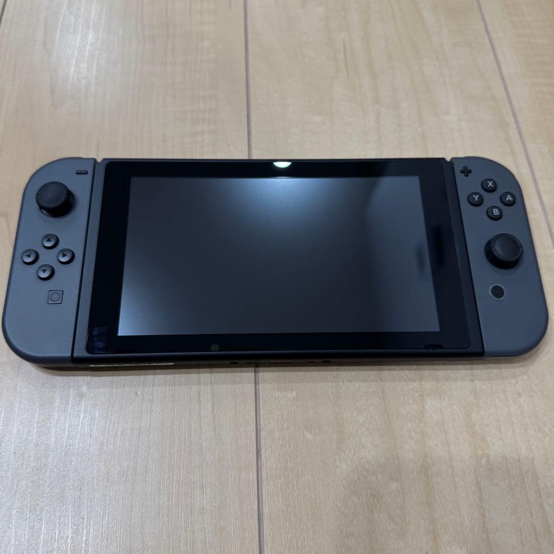 美品 Nintendo Switch グレー 本体セット