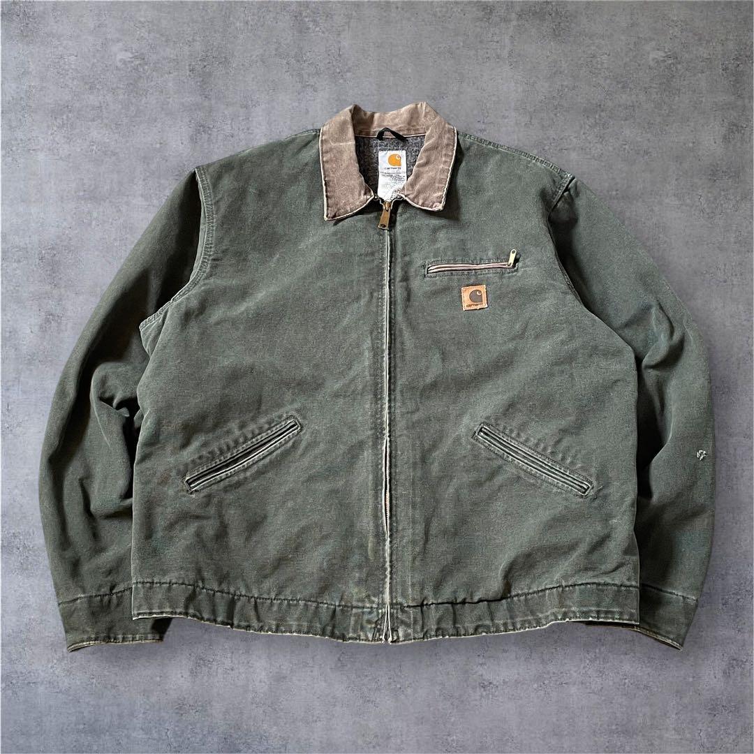 恋*ん様 carhartt デトロイトジャケット　J97 MOS カーハート　モ