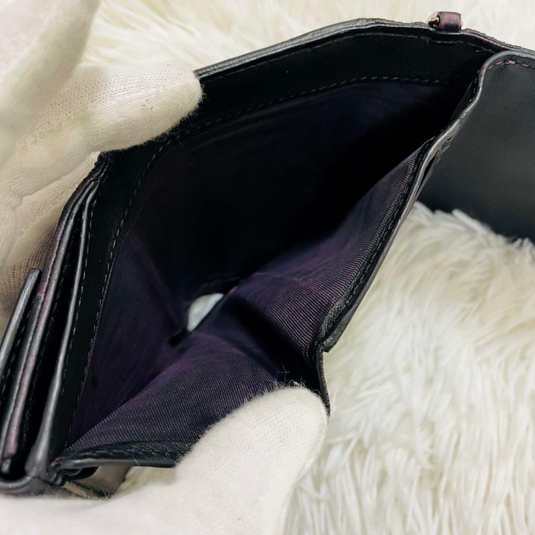 【ららり】極美✨ディオール✨三つ折り財布 カナージュ ロータス