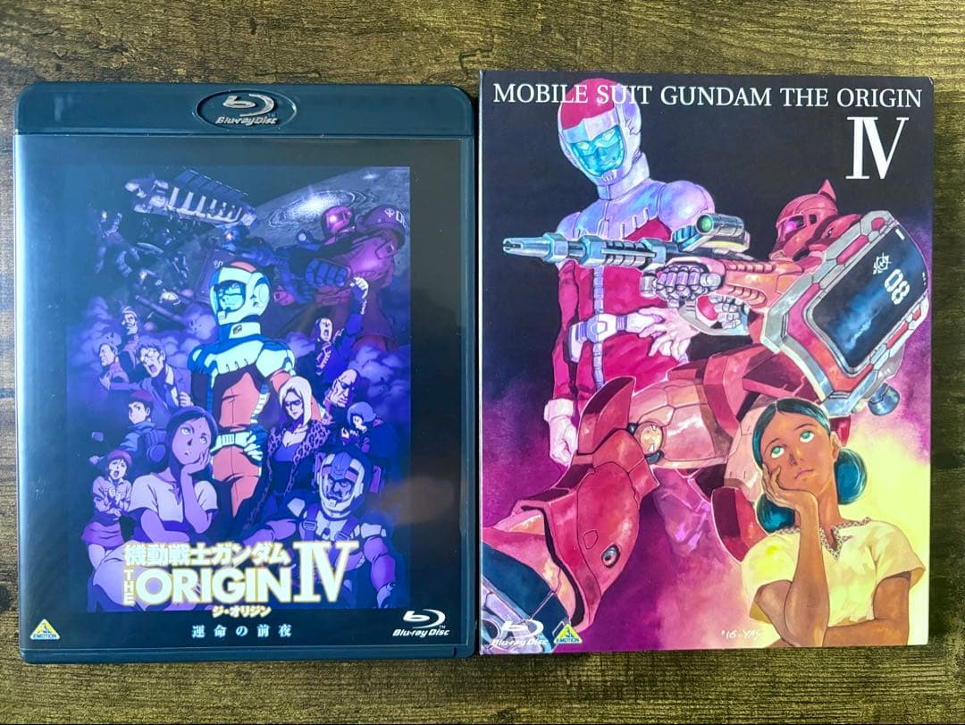 機動戦士ガンダム THE ORIGIN Blu Ray 6巻セット+ 公式資料集