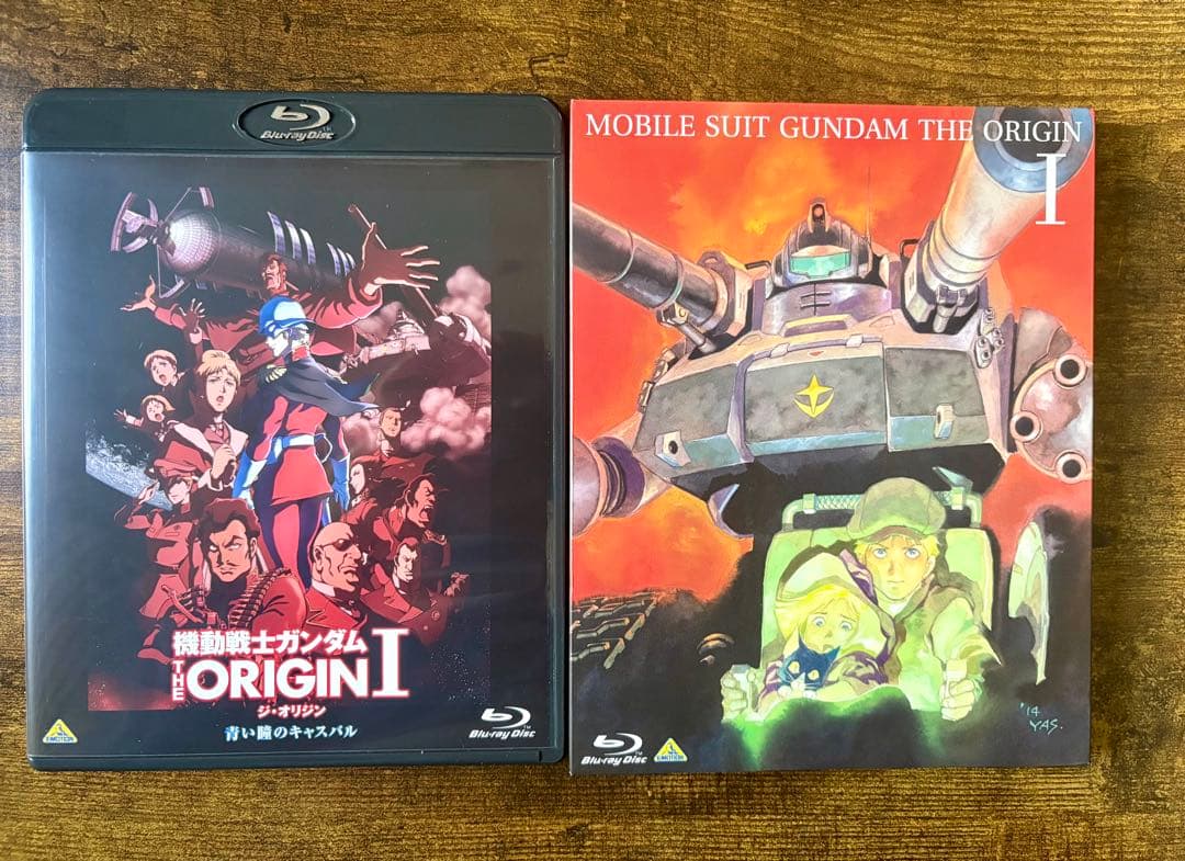 機動戦士ガンダム THE ORIGIN Blu Ray 6巻セット+ 公式資料集