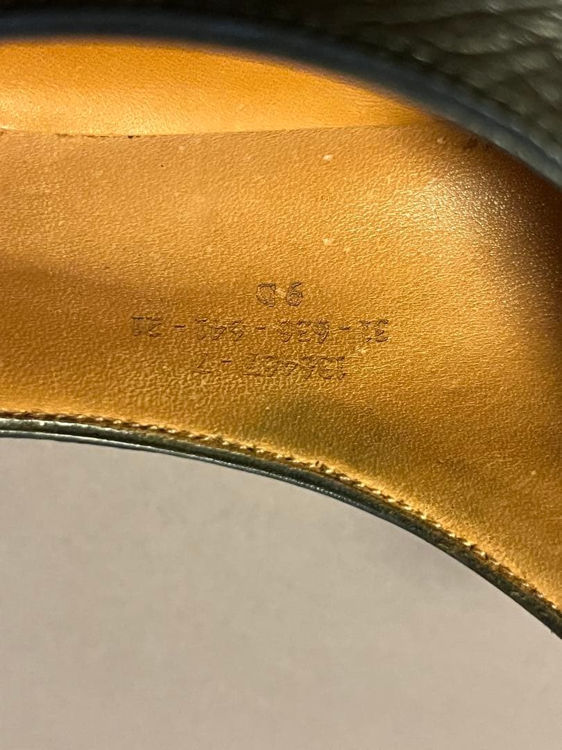 J.M.WESTONウエストン ゴルフ 9D ハンターグリーン キルト・ツリー付