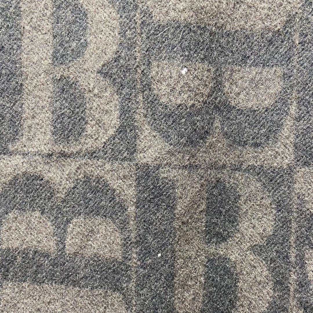 希少★BURBERRYS Bロゴマフラー 大判 カシミヤ アンゴラ混