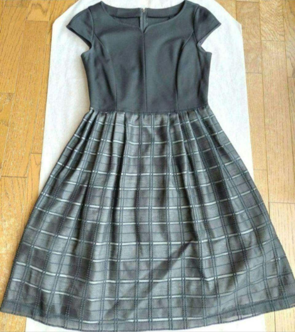 【FRANCO FERRARO】 新品未使用 涼やか異素材 ワンピース ３可愛い