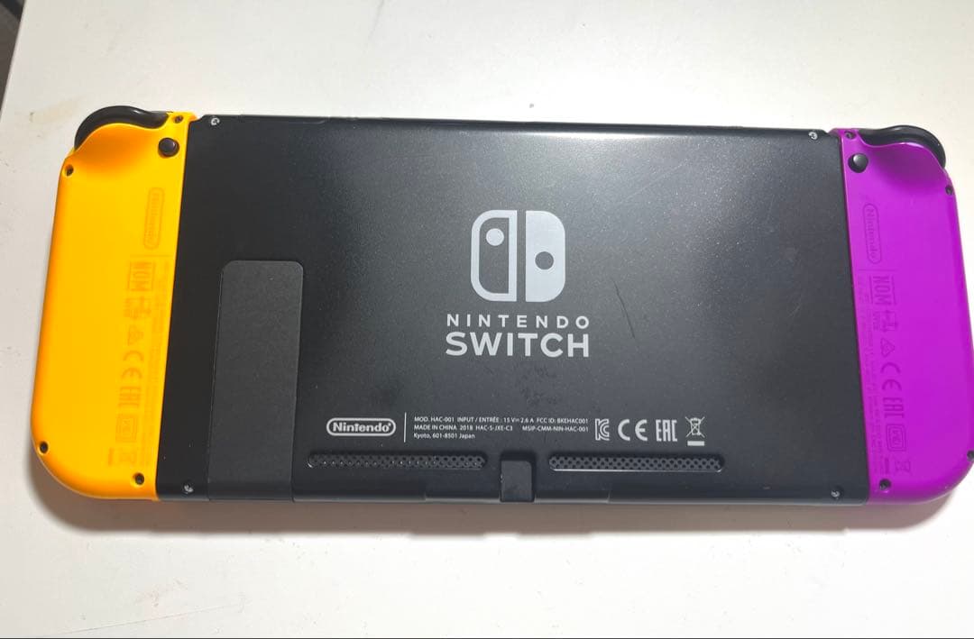 Nintendo Switch スイッチ本体 紫とオレンジジョイコン最短発送予定