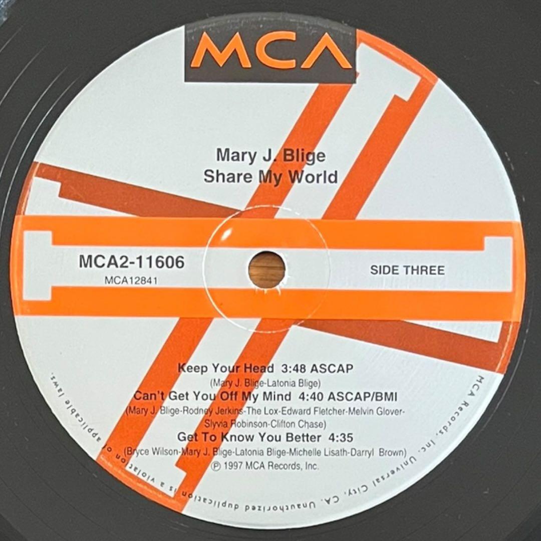 【USオリジナル】Mary J. Blige / Share My World