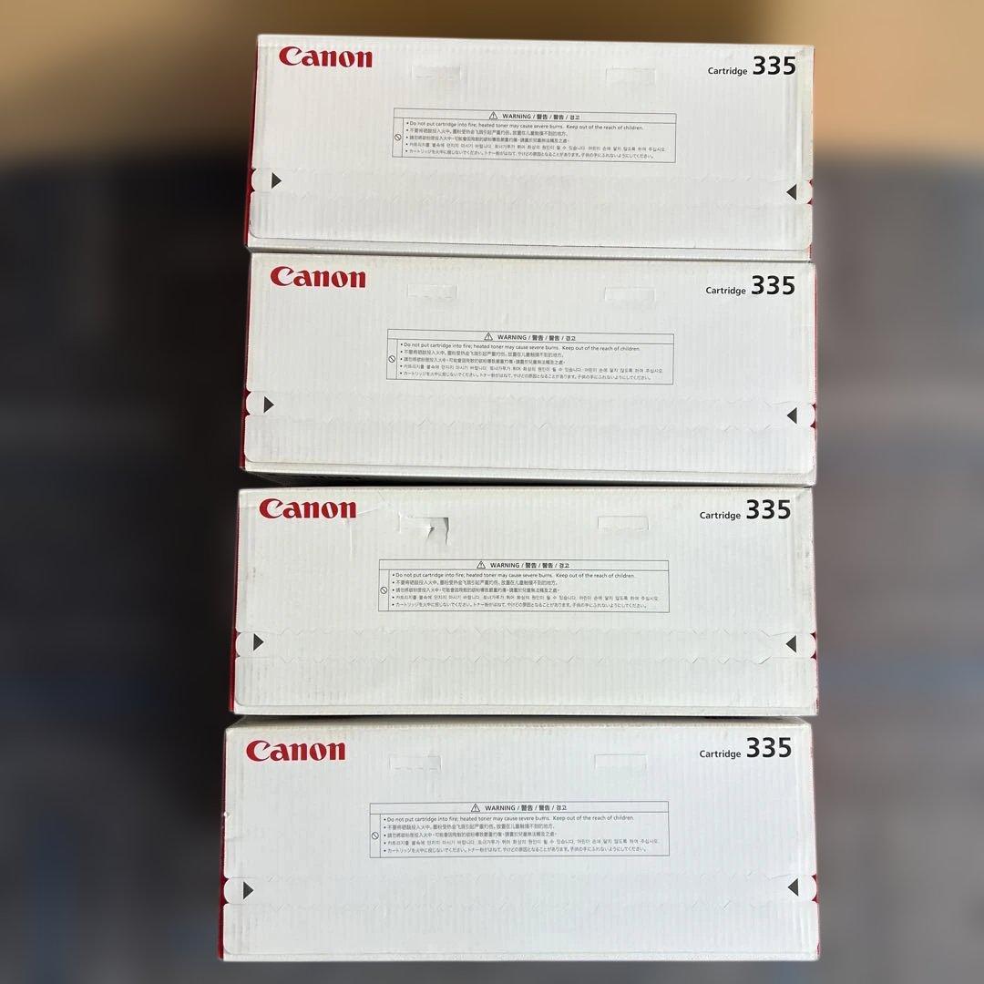 Canon 335 トナーカートリッジ 4色セット