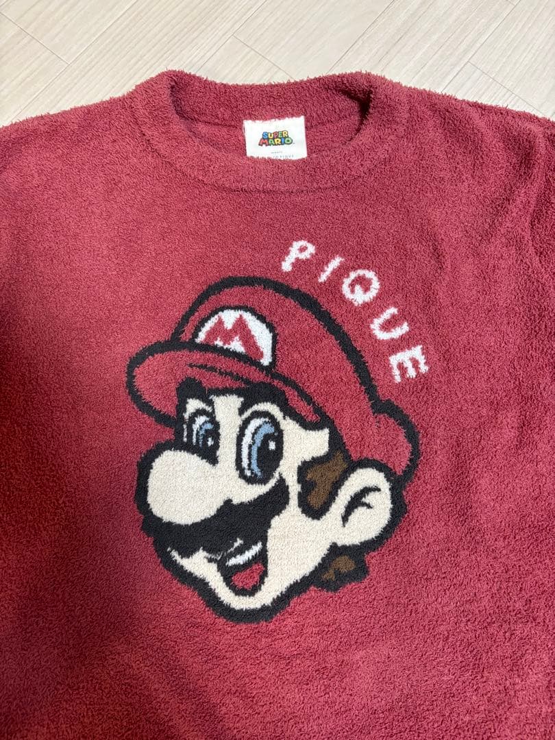 ジェラートピケ　マリオコラボ　上下セット