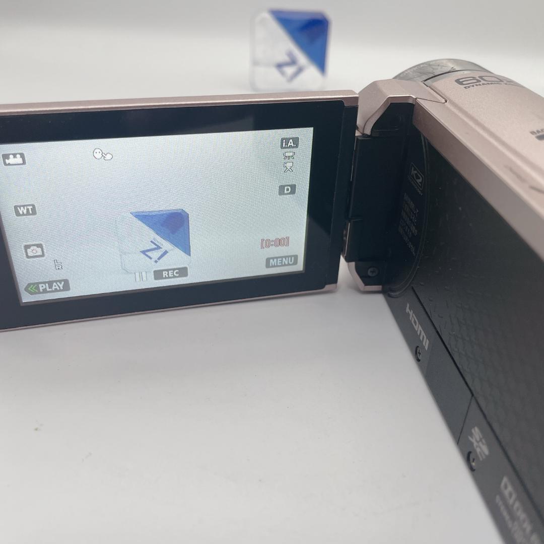 【美品】JVC Everio ビデオカメラ GZ-RX500-N 32GB 防水