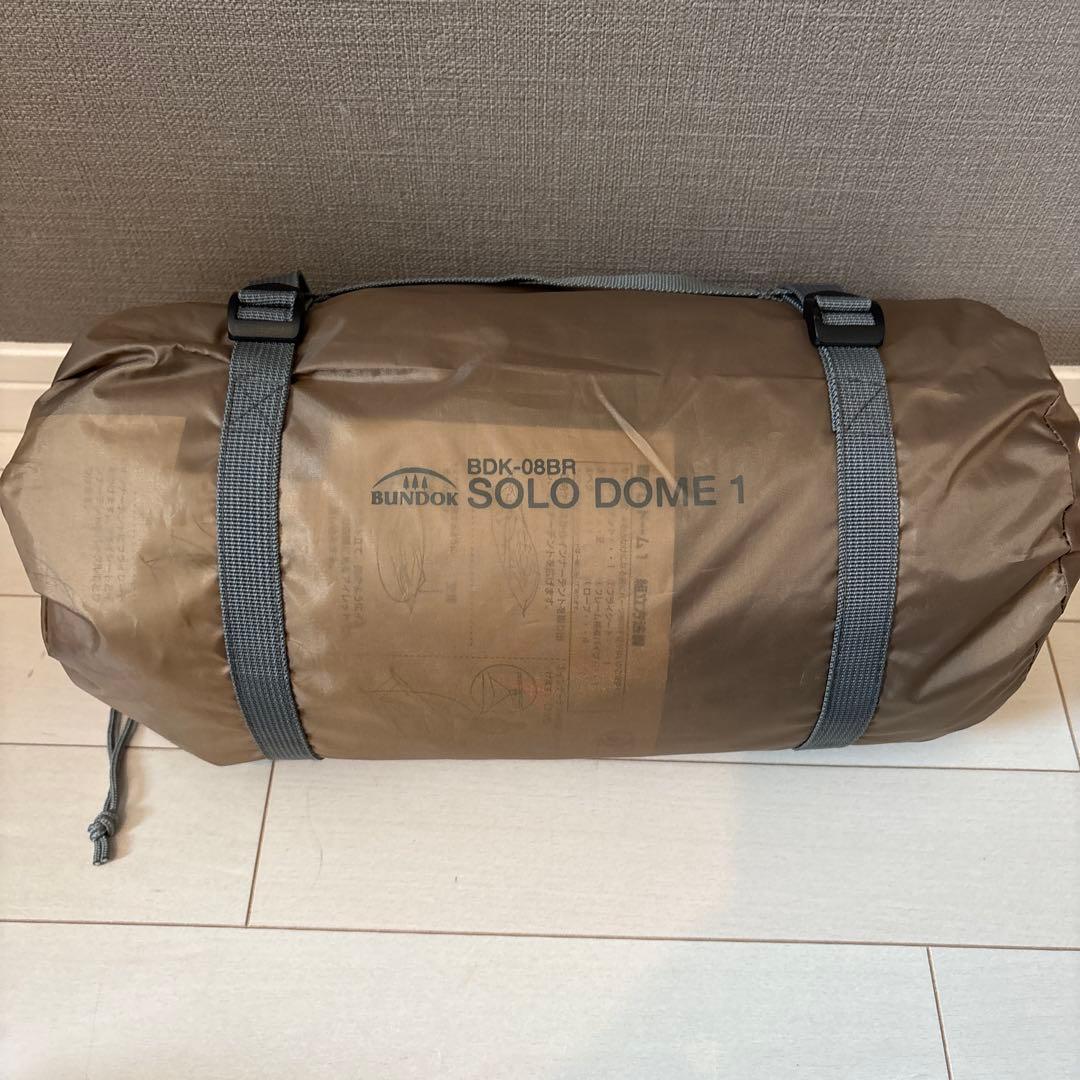 BUNDOK SOLO DOME 1 ブラウン