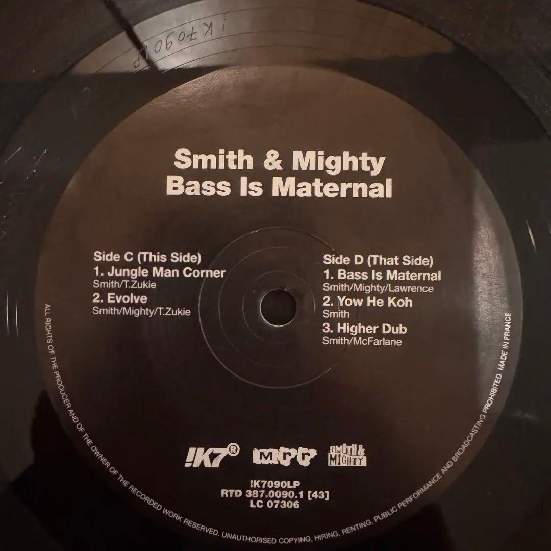 洋楽 Smith & Mighty - Bass Is Maternal 3LP