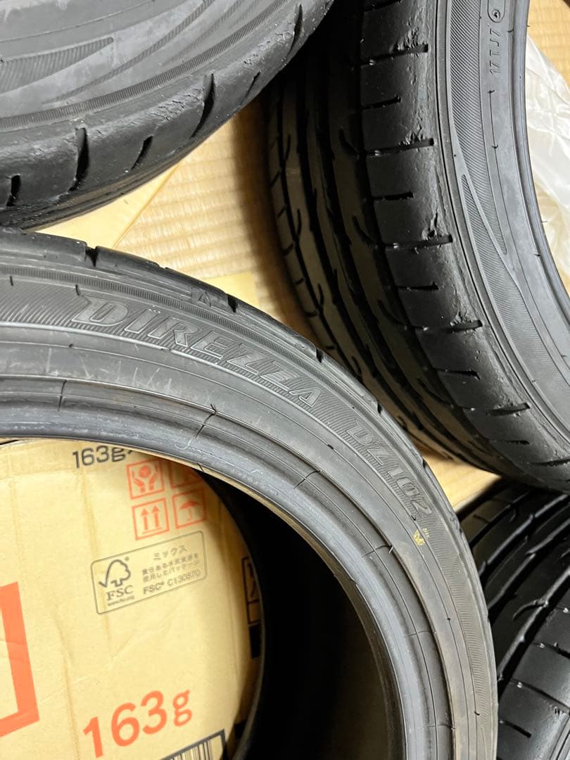 DUNLOP DIREZZA DZ102 225/45R18 ダンロップ 4本