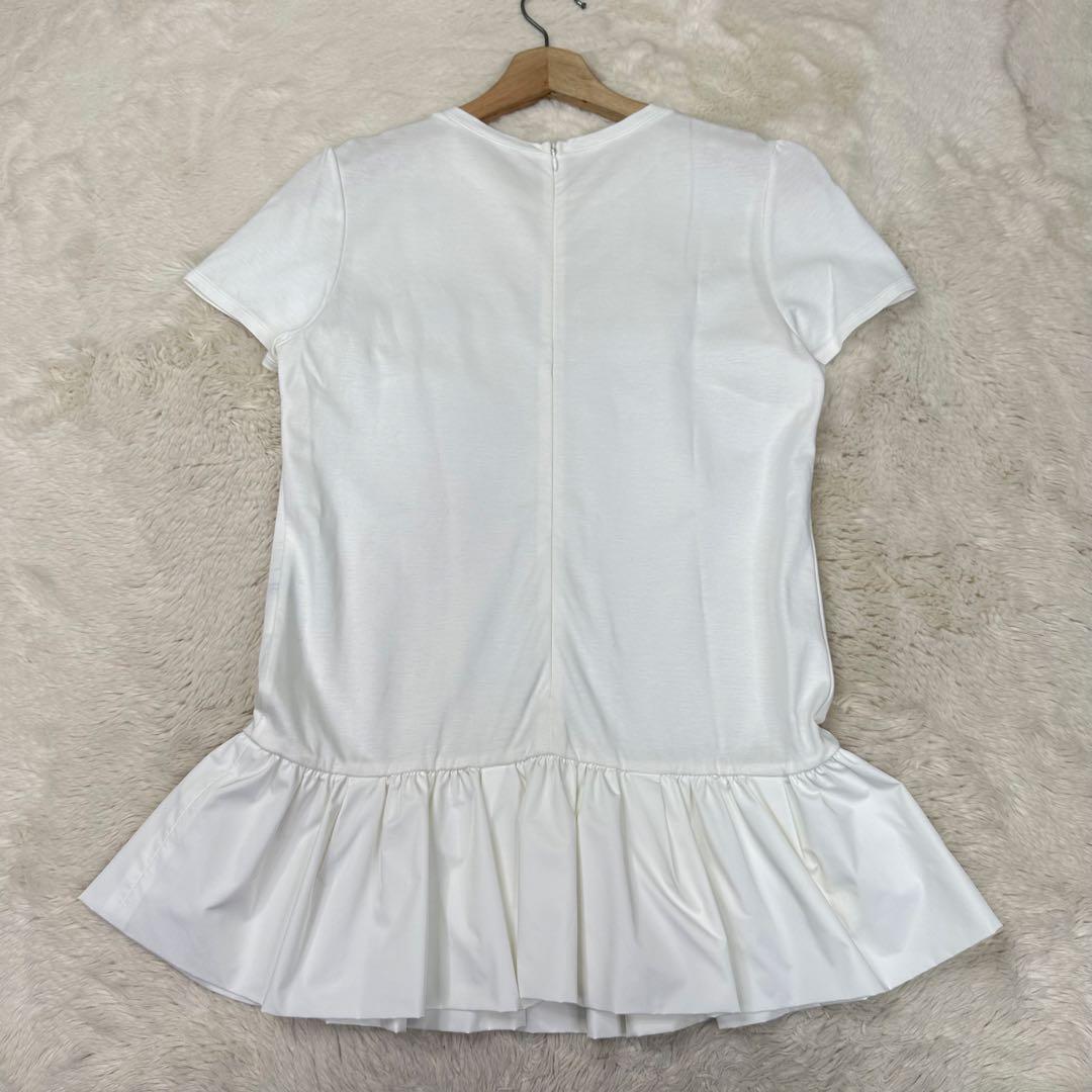 ✨美品✨ボーダーズアットバルコニー 名作HEM TEE ペプラム 38 M