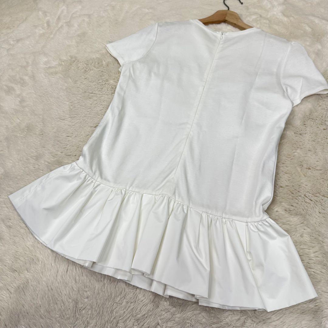 ✨美品✨ボーダーズアットバルコニー 名作HEM TEE ペプラム 38 M