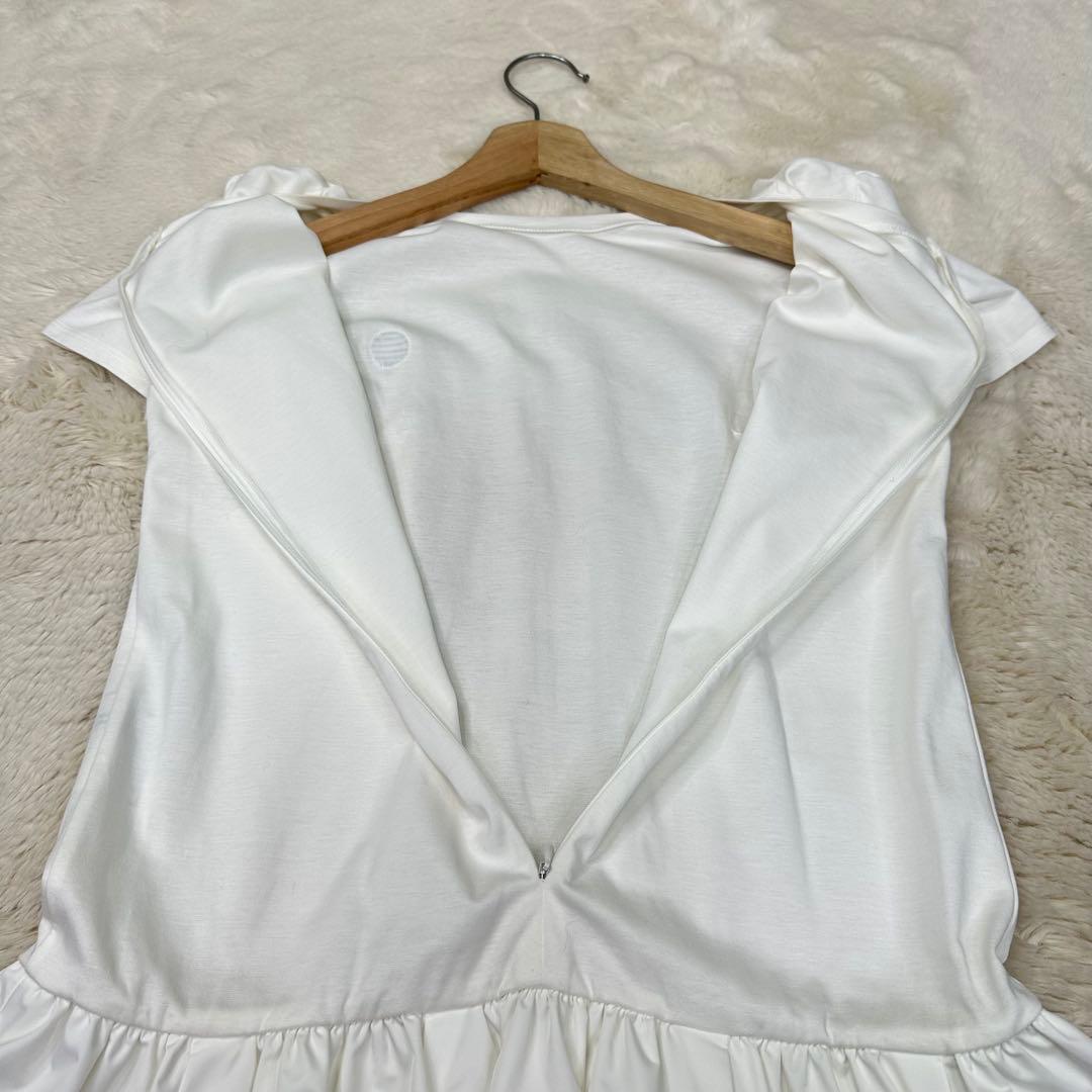 ✨美品✨ボーダーズアットバルコニー 名作HEM TEE ペプラム 38 M