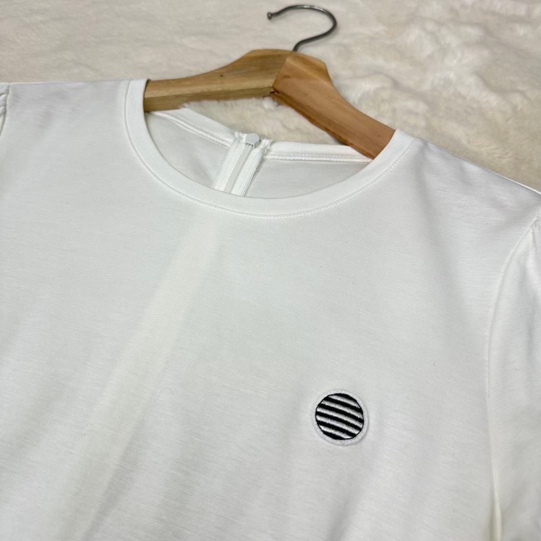 ✨美品✨ボーダーズアットバルコニー 名作HEM TEE ペプラム 38 M