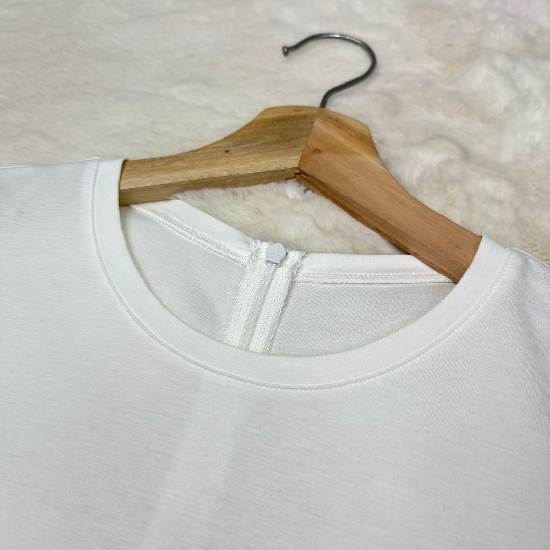 ✨美品✨ボーダーズアットバルコニー 名作HEM TEE ペプラム 38 M
