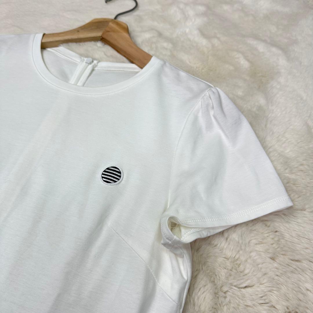 ✨美品✨ボーダーズアットバルコニー 名作HEM TEE ペプラム 38 M