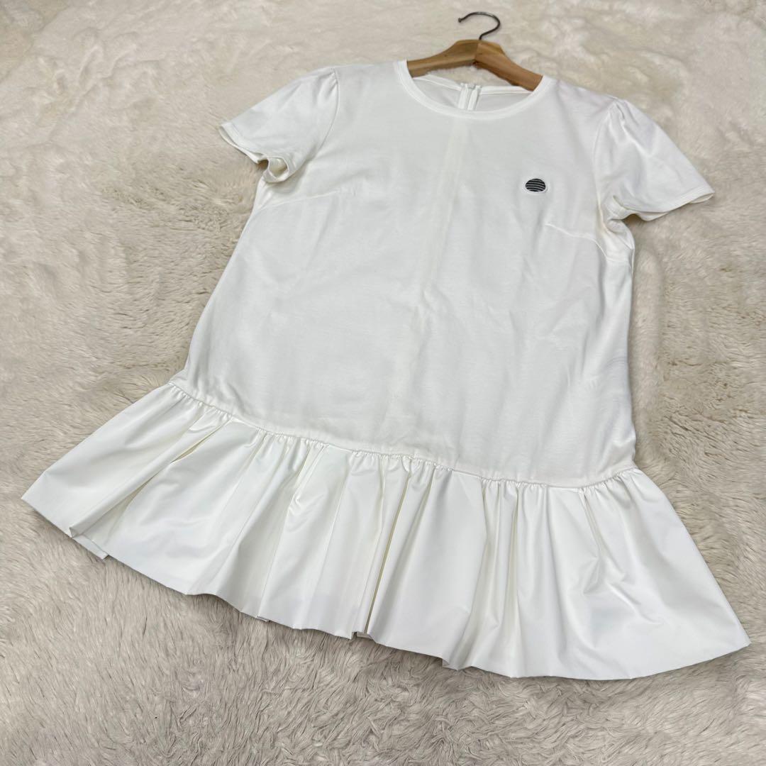 ✨美品✨ボーダーズアットバルコニー 名作HEM TEE ペプラム 38 M
