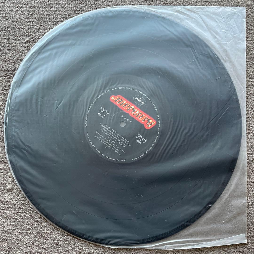 BON JOVI 夜明けのランナウェイ LP レコード