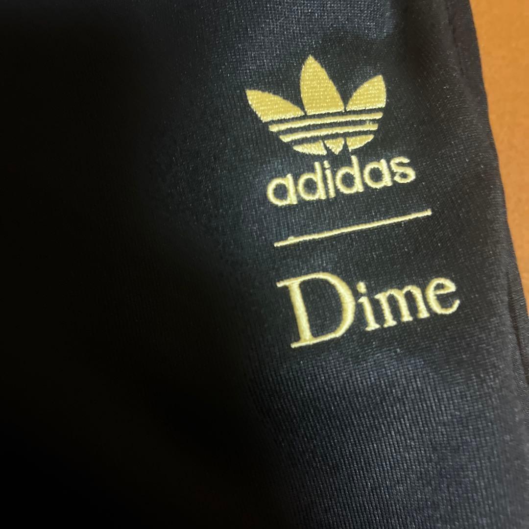 adidas Dime コラボ ジャージパンツ ブラック