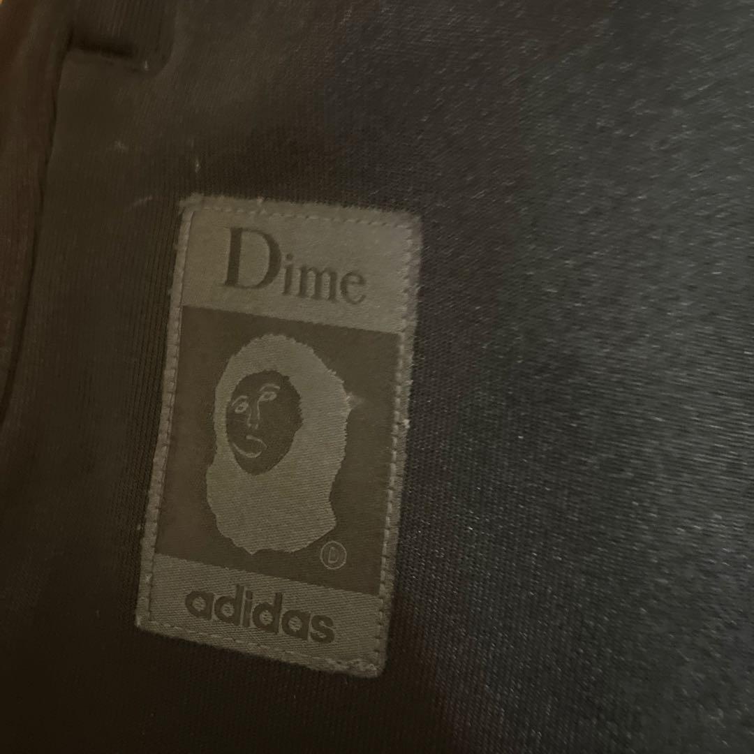 adidas Dime コラボ ジャージパンツ ブラック