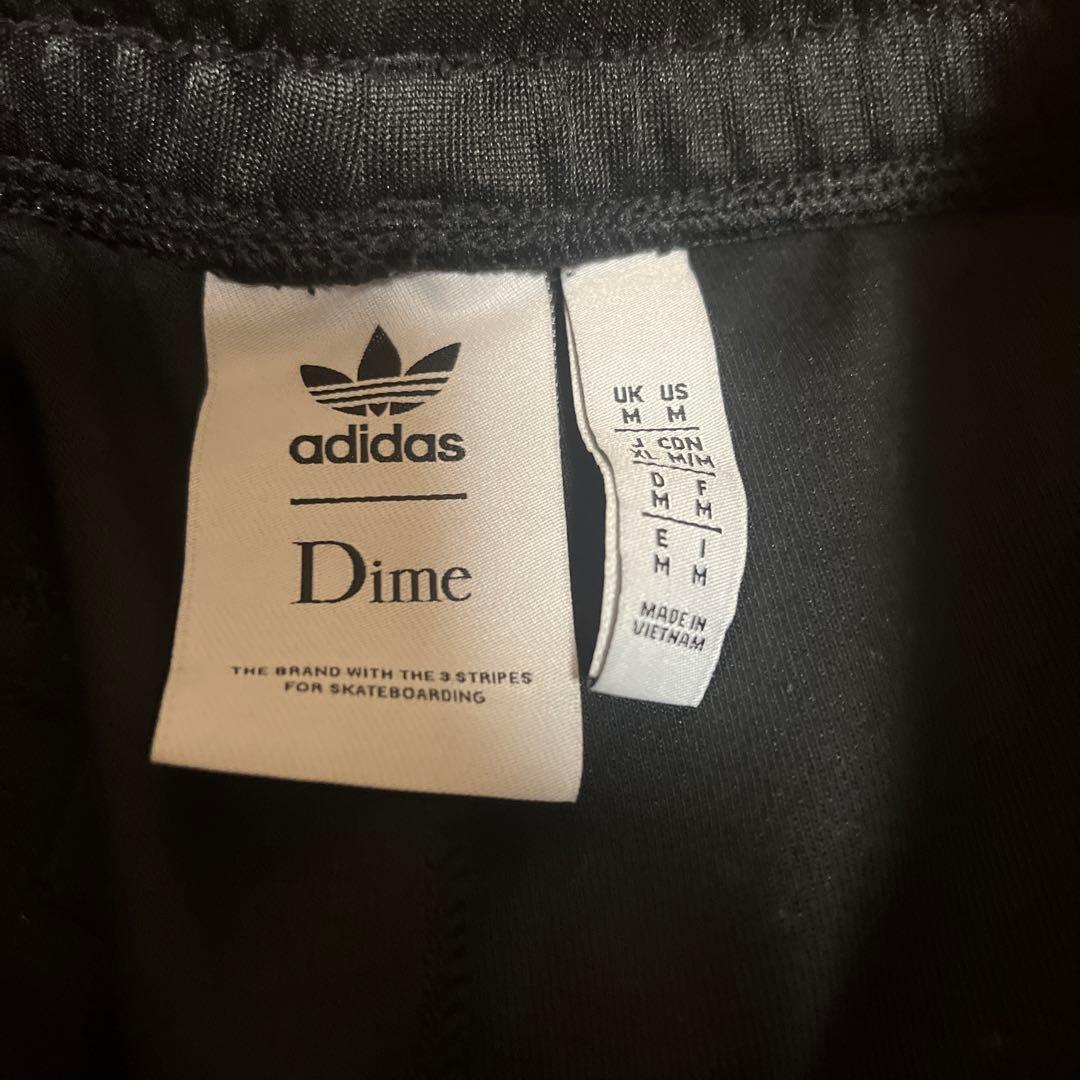 adidas Dime コラボ ジャージパンツ ブラック