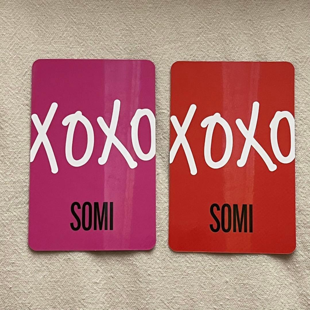 somi ソミ xoxo スペシャル トレカ 2枚 セット