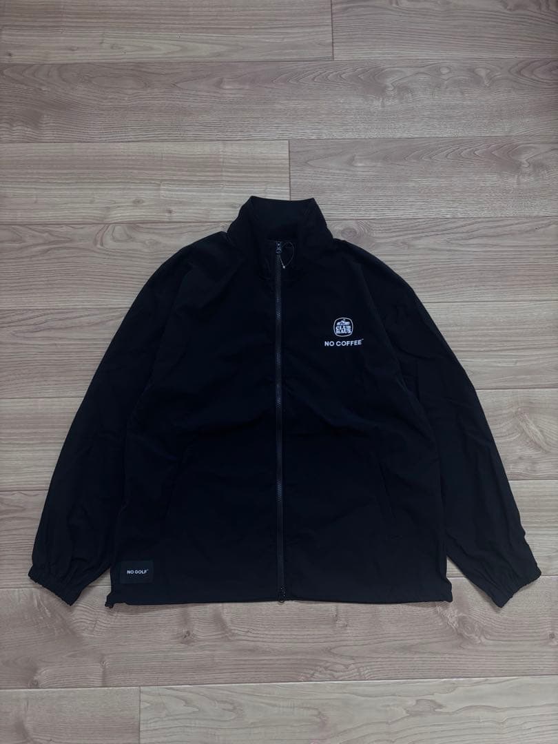 NO GOLF WINDBREAKER JACKET ブラックL