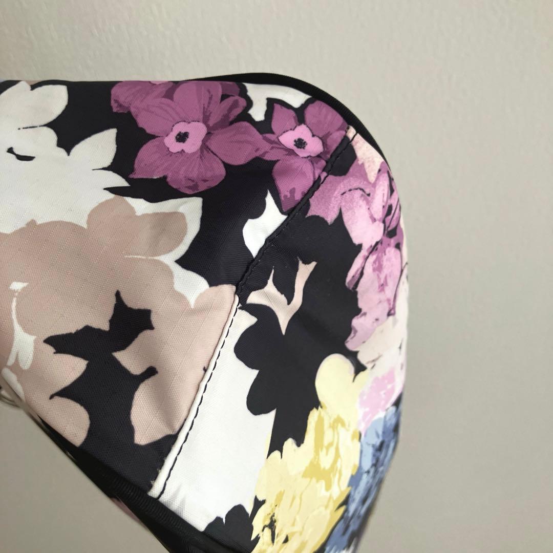 美品　LESPORTSAC レスポート　花柄ボストンバック　旅行　タブレット入れ