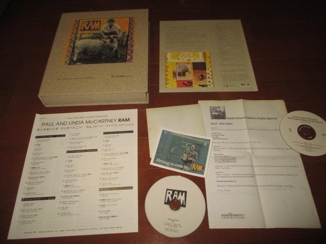 paul mccartney ram (RARE SET!! 送料込）