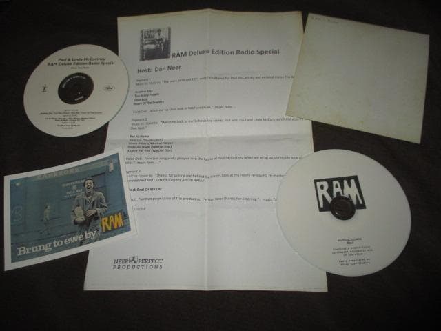 paul mccartney ram (RARE SET!! 送料込）