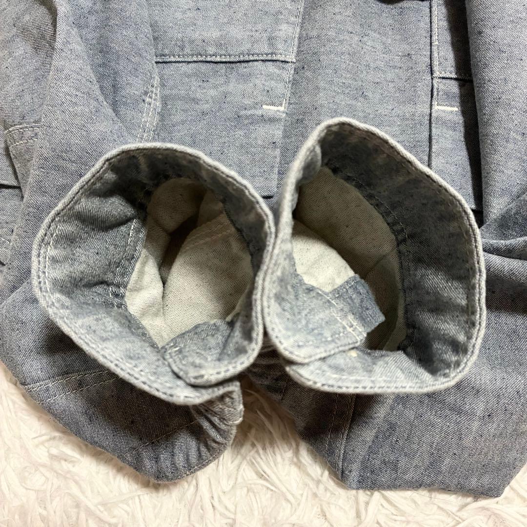 【SASSAFRAS】 TREE CHOPPER HALF プルオーバーシャツS