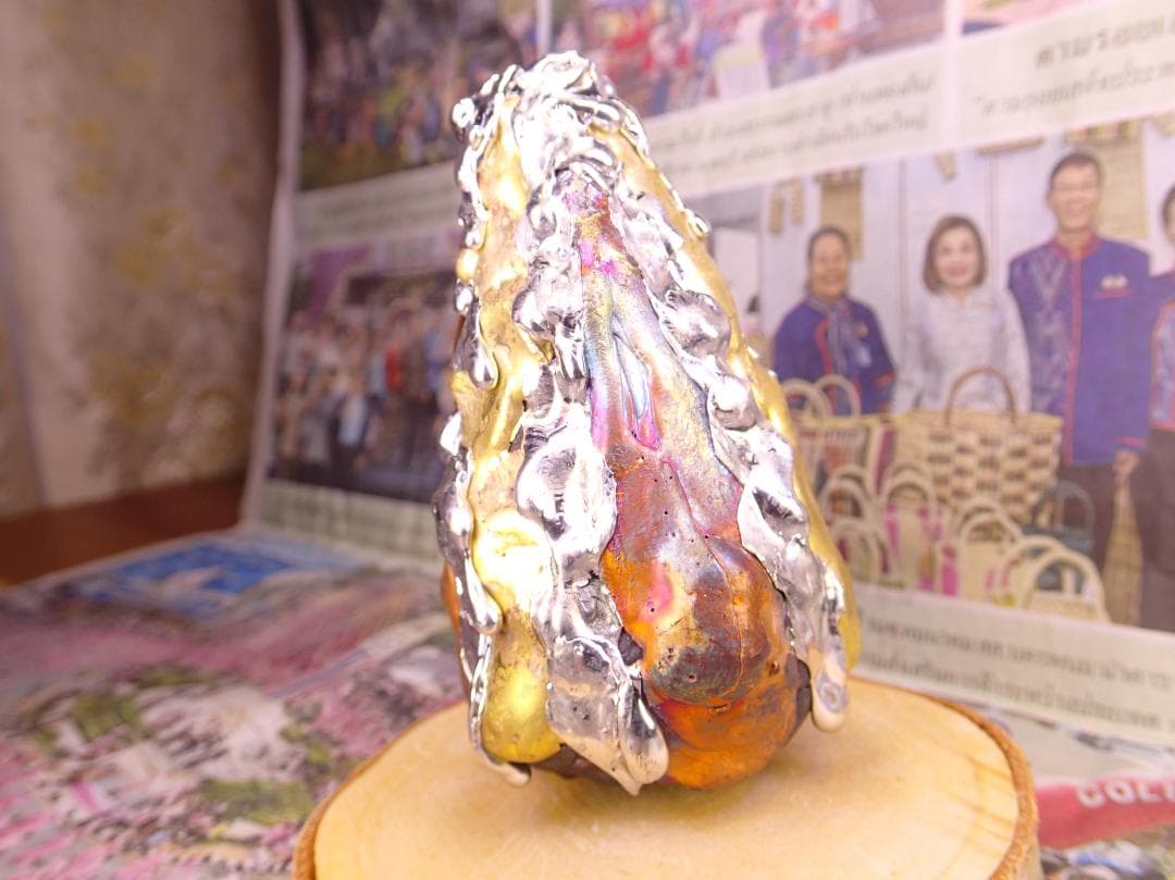 ❇隕石と呼ばれる石⭐️レクライ♌金銀♋️タイのお守り♊プラクルアン✨神々の宝石♍