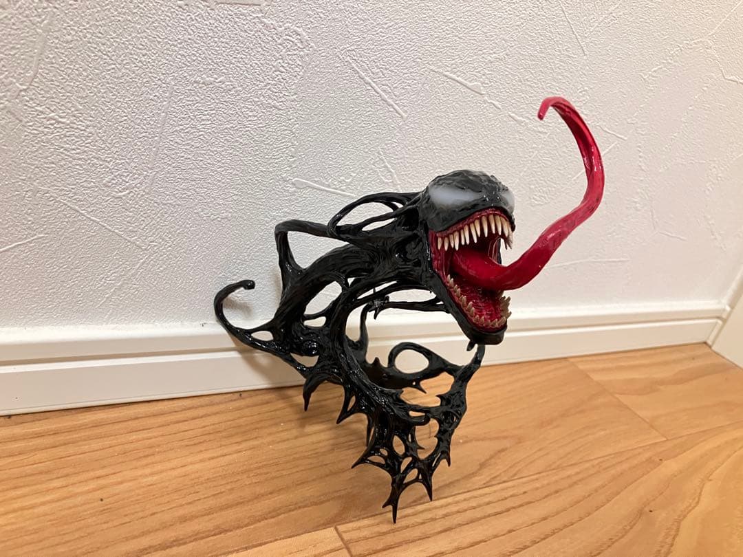 b*O様 ホットトイズ　スパイダーマン　ブラックスーツ　ヴェノムヘッドのみ