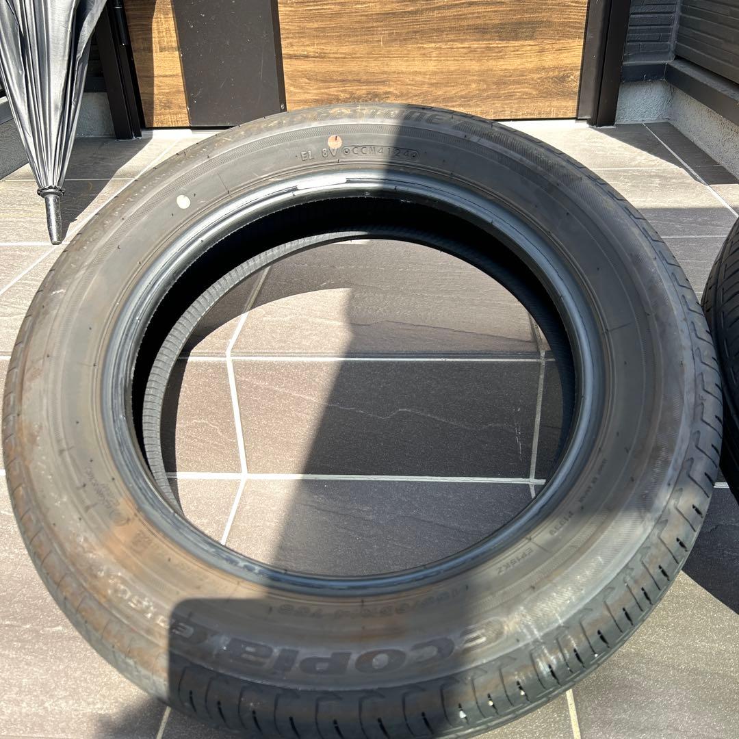 【約3000キロ】155/65R14 ブリヂストン　エコピア　EP150