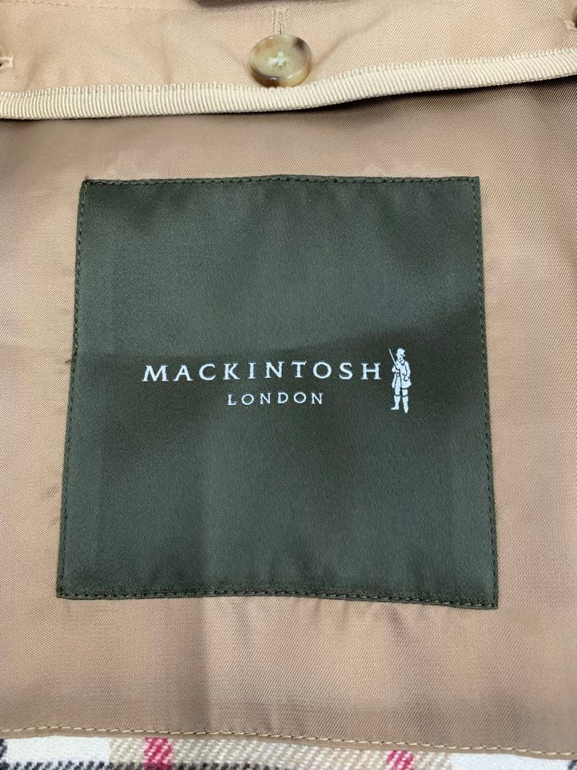 『美品』MACKINTOSH ベージュ トレンチコート　サイズ38