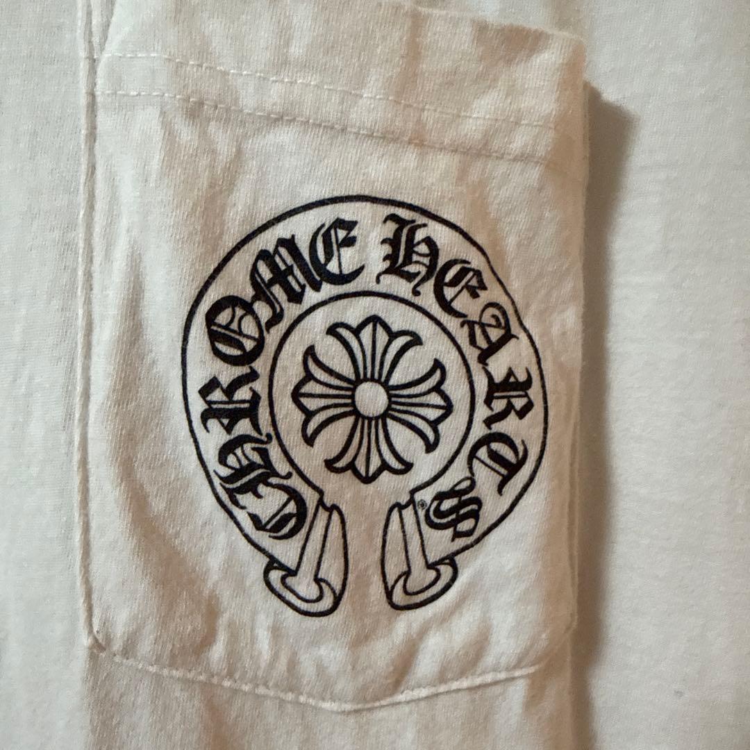 CHROME HEARTS ポケット Tシャツ Lサイズ クロムハーツ 正規