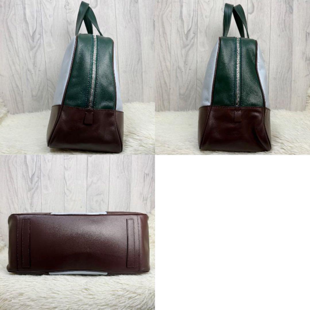 定価231000円♡希少♡カーフレザー♡MARNI マルニ ロゴ ボストンバッグ