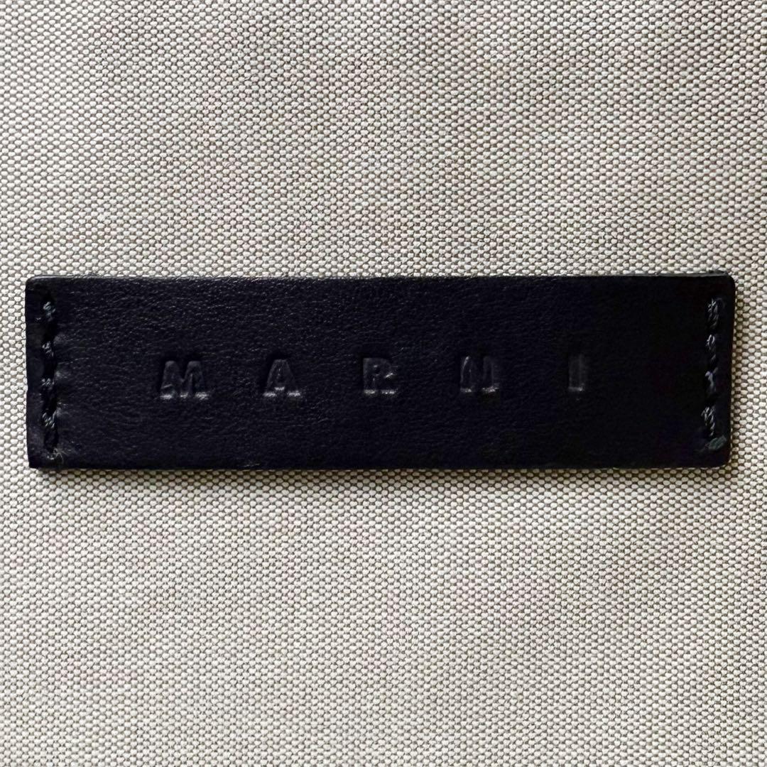 定価231000円♡希少♡カーフレザー♡MARNI マルニ ロゴ ボストンバッグ