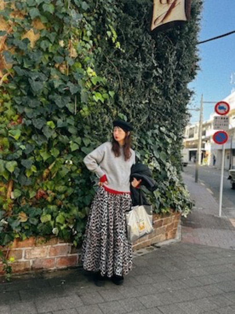 スカート 2way Multi Fabric Volume Onepiece
